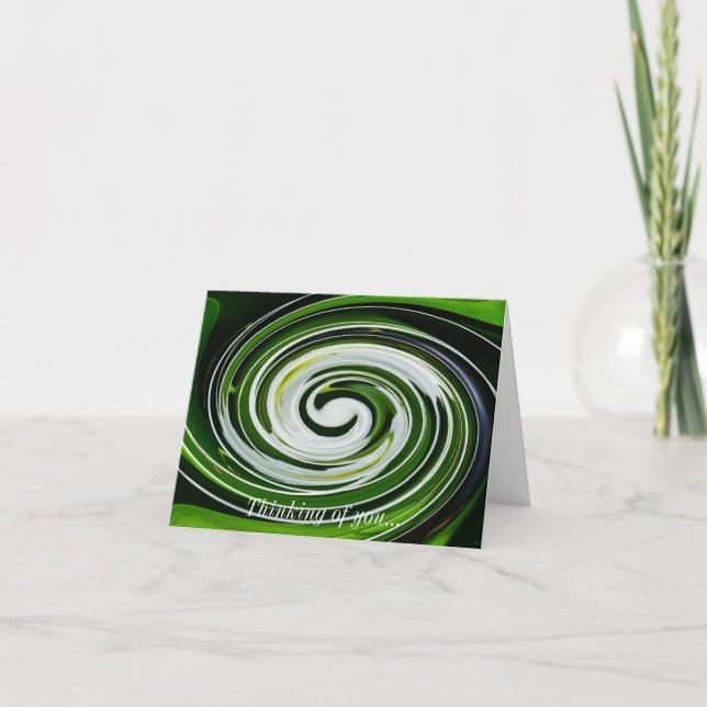Carte SpiderLily Twist Penser De Vous (Devant)