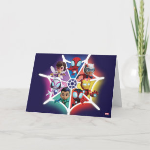 Carte Spidey et ses amis incroyables Graphique de toile