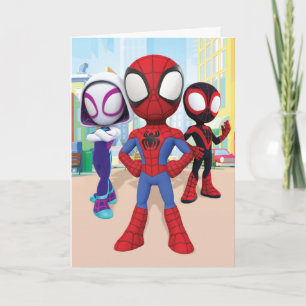 Carte Spidey Team en ville