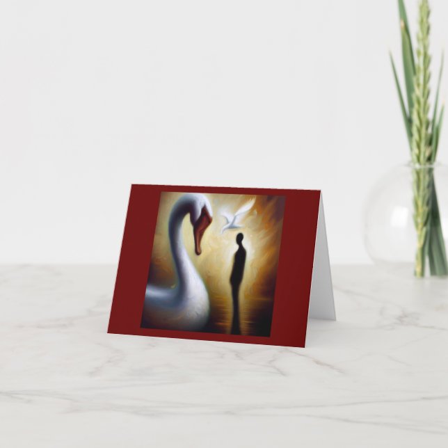 Carte Spirit Animal Swan 1 (Devant)