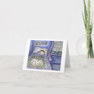 Carte Spirit Kitty Chat Condolence Art Sympathy Card