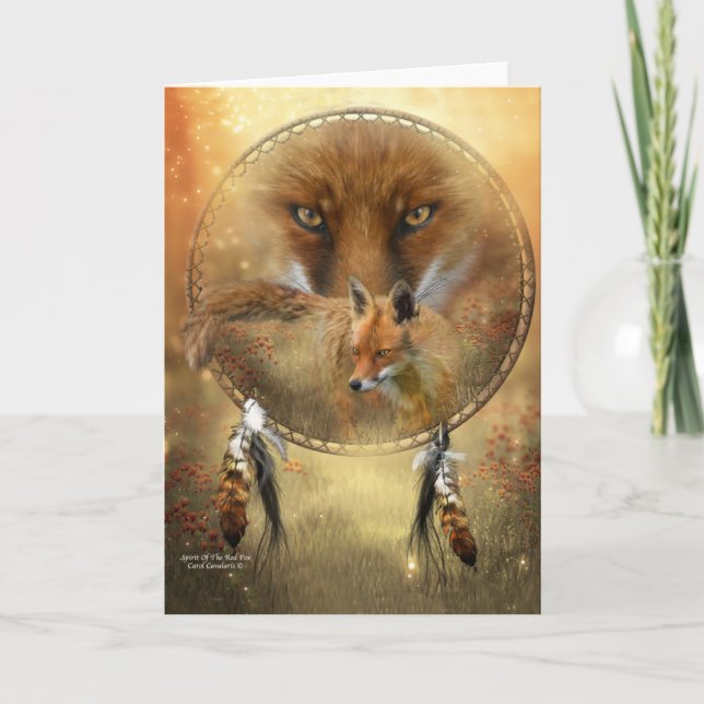 Carte Spirit Of The Red Fox ArtCard (Devant)