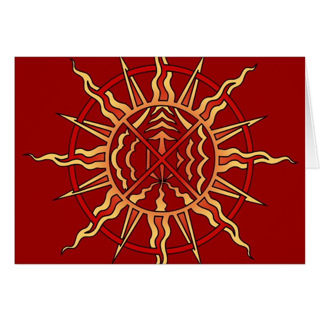 Carte spirituelle Carte personnalisée de la Premiè (Devant horizontal)