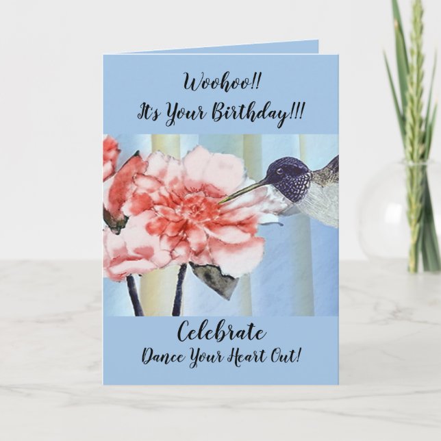 Carte spirituelle d'anniversaire (Devant)