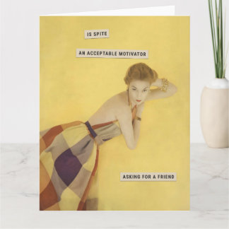 Carte Spiteful Retro Housewife