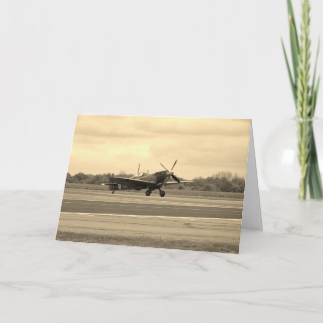Carte Spitfire Sepiatone (Devant)