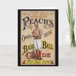 Carte Sports vintages Baseball, Reach's Guide Couverture