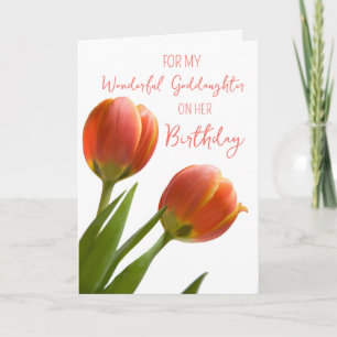 Carte Spring Tulips Godgirl Anniversaire
