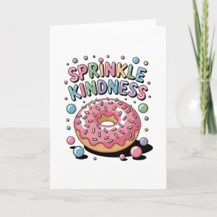 Carte Sprinter la gentillesse Donut