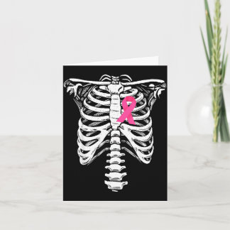 Carte Squelette sensibilisation au cancer du sein portan