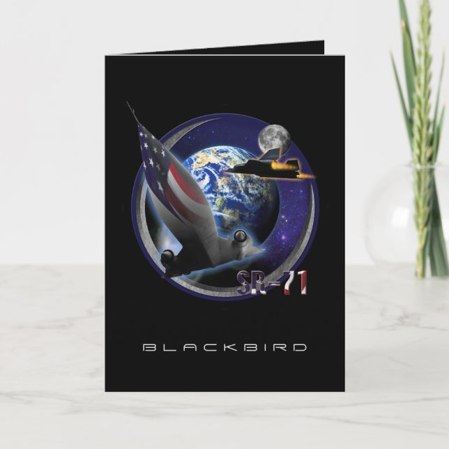 Carte SR-71 Blackbird HIGH RANGERS (Devant)