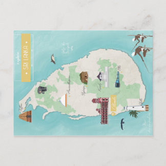 Carte Sri Lanka