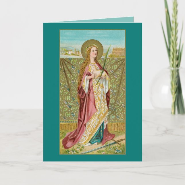Carte St. Agnes de Rome (BC 01) (Devant)