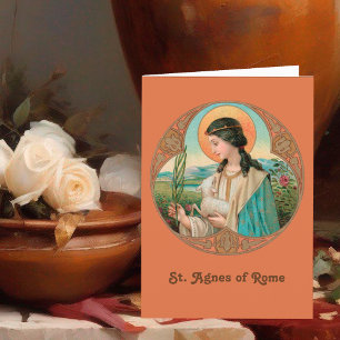 Carte St. Agnes de Rome (BK 006)