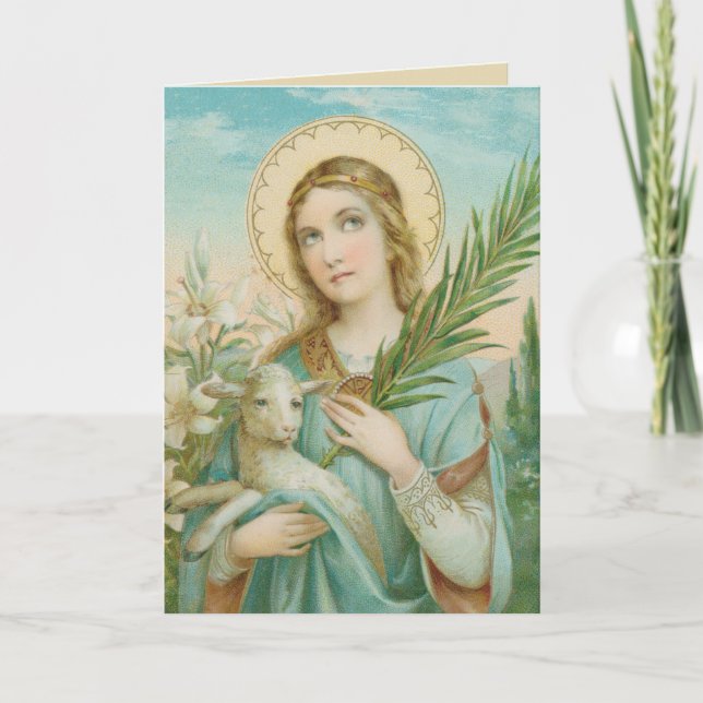 Carte St. Agnes de Rome (MH 01) (Devant)