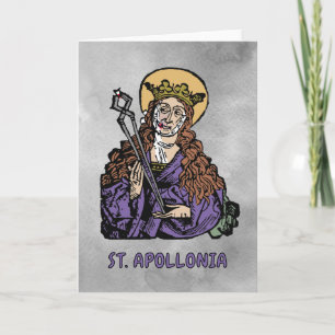 Carte St. Apollonia avec dent pullée (Nuremberg)