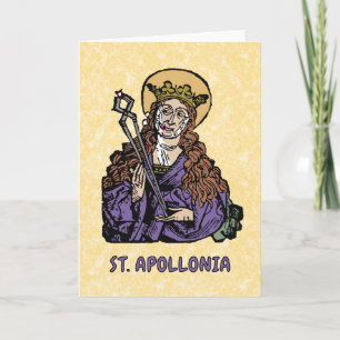 Carte St. Apollonia avec dent pullée (Nuremberg)