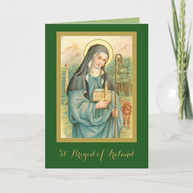 Carte St. Brigid d'Irlande (M 014) (Devant)