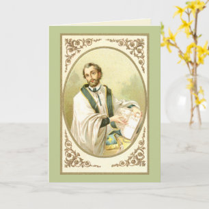 Carte St. César de Bus (SLE 001) Salutation blanche