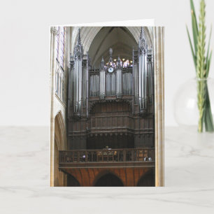 Carte St Clotilde organ, Paris