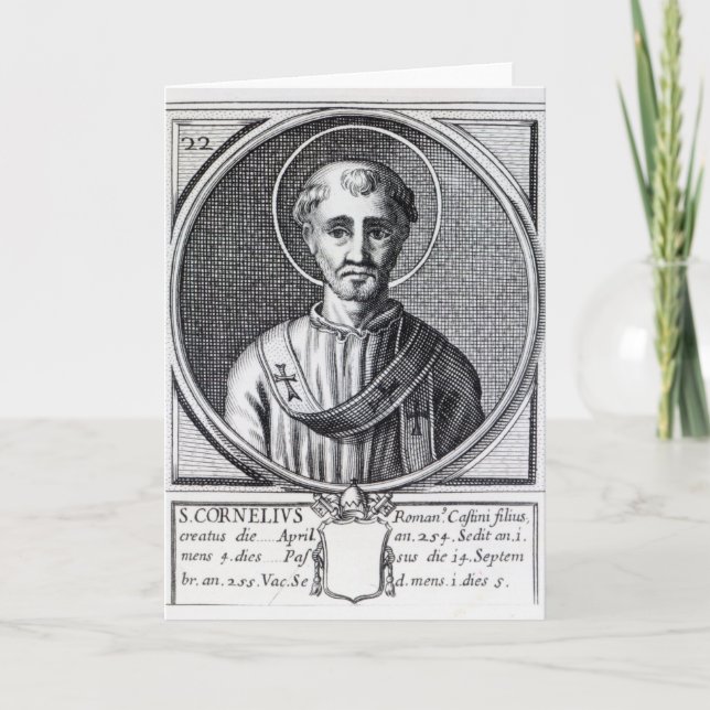 Carte St. Cornelius (Devant)