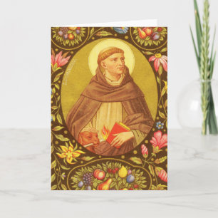 Carte St Dominic de Guzman (PM 02) Salutation blanche