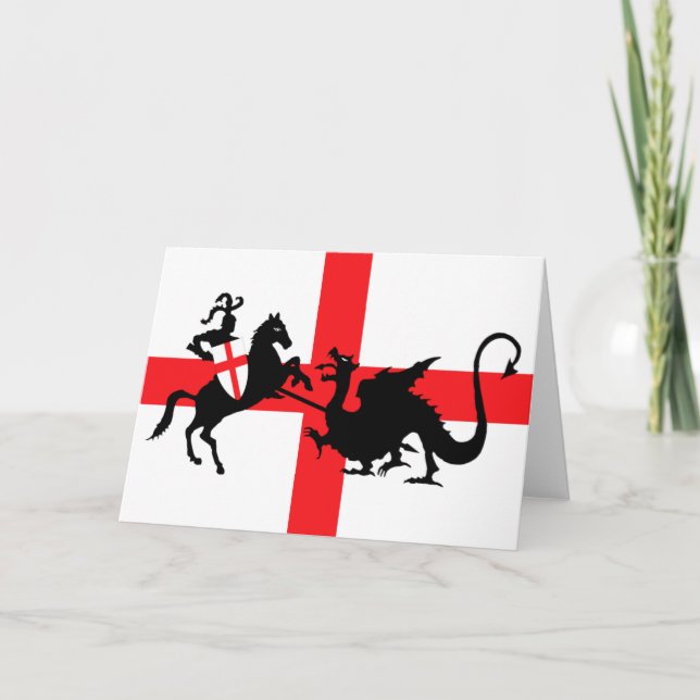 Carte St George et le dragon (Devant)