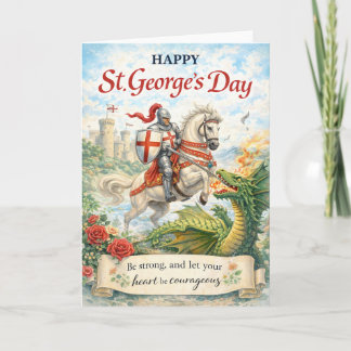 Carte St George’s Day Card