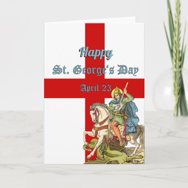 Carte St. George sur le cheval (BS 01) (Devant)