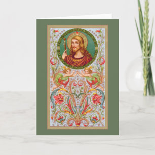 Carte St. James le Grand (JMAS04) Salutation blanche
