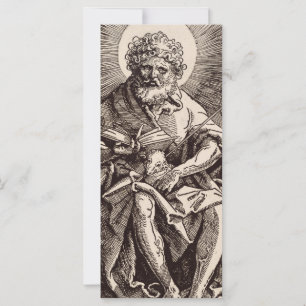 Carte St. Jean-Baptiste tenant l'Agneau 