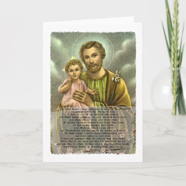 Carte St Joseph Novena 2 (Devant)