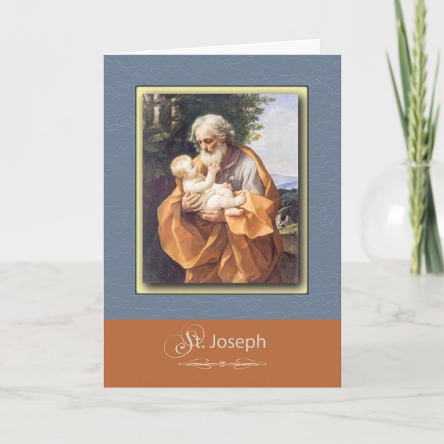 Carte St. Joseph Priez Pour Nous (Devant)