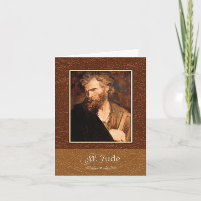 Carte St. Jude Priez Pour Nous (Devant)