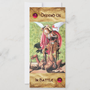 CARTE ST. MICHAEL, DRAGON ET JUSTICE