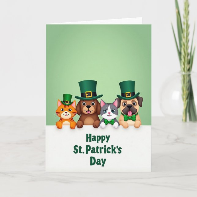 Carte St Patricks Day Friends Card (Devant)