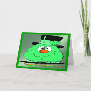 Carte St Patrick's Day Gnome