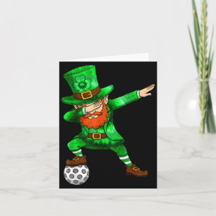Carte St Patricks Day Hommes Pickleball Femmes Dabbing L
