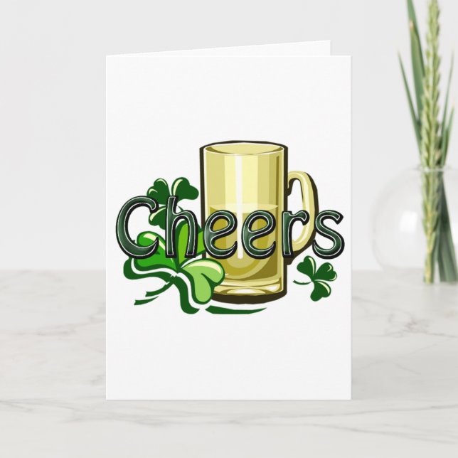 Carte St. Patricks Day Parade Birmingham (Devant)