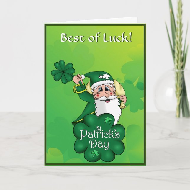 Carte St. Patricks Day Pour Enfants (Devant)