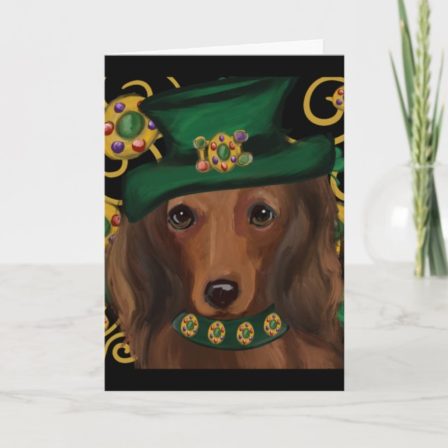 Carte St.Patty Doxie (Devant)