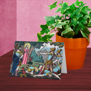 Carte St Philomena prise avec des flèches