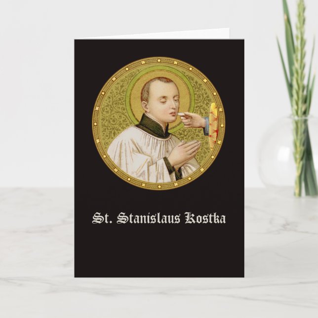 Carte St. Stanislaus (SNV 25) (RndImage) Vert Salutation (Devant)