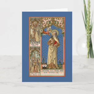 Carte St. Teresa d'Avila (SAU 28) Salutation