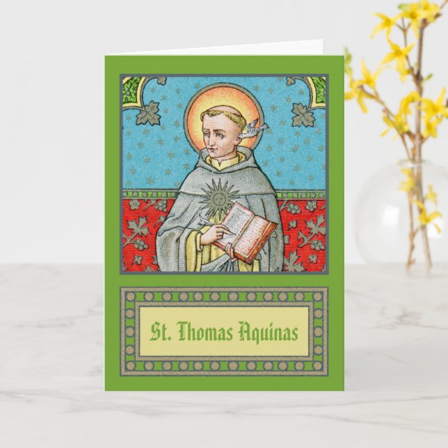 Carte St. Thomas d'Aquin (VVP 002) (Fleur jaune)