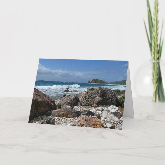 Carte St. Thomas Rocky Beach (Devant)