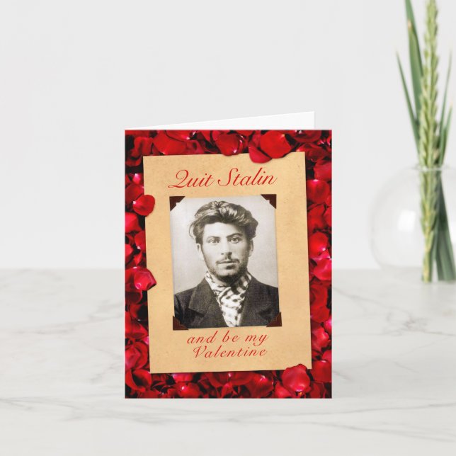 Carte Stalin Valentine's Day (Devant)
