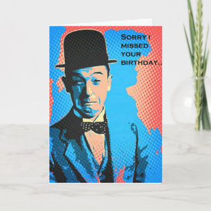 Carte Stan Laurel Anniversaire