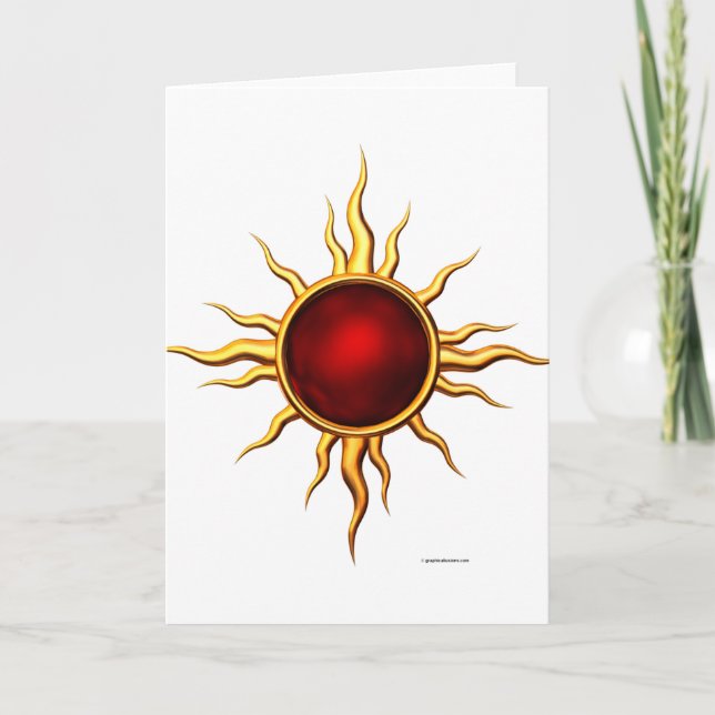 Carte Star Astral du Nouvel Âge : Ruby Sun (Devant)