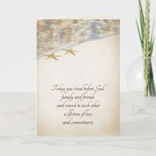 Carte Starfish mariage